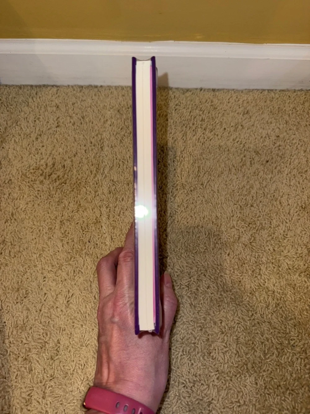 kate spade Purple and Light Purple Monogram Journal